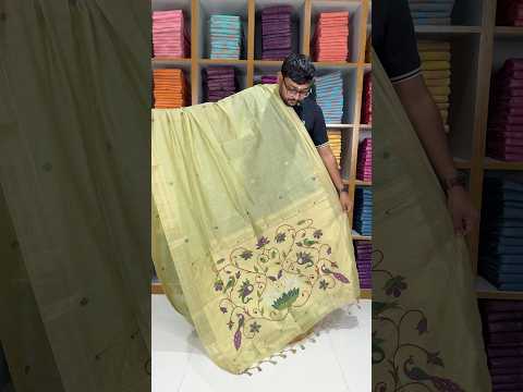 Soft Muga Cotton Classic Paithani Saree