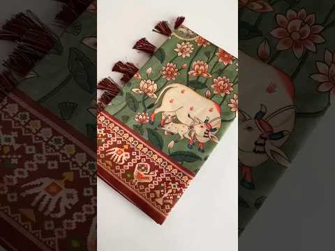 Dola Viscose Digital Printed Pichwai Saree