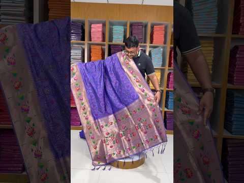 Royal Kanchivaram Patola Paithani Silk Saree