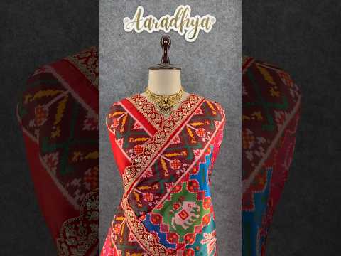 Latest Shilpa Shetty Inspired Designer Patola Printed Saree