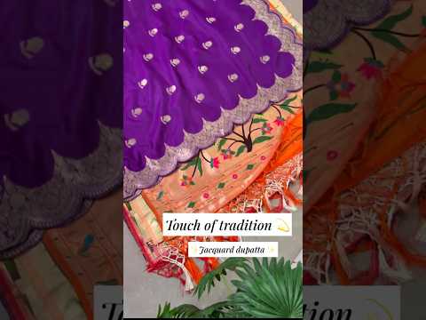 Soft Jacquard Weaving Paithani Dupattas