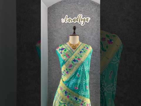 Bandhani Patola Silk Paithani Saree
