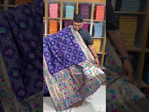 Bandhani Patola Silk Paithani Saree
