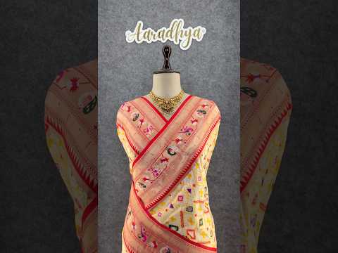 Traditional Kanchivaram Patola Paithani Silk Saree