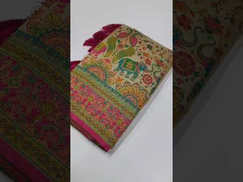 Latest Pashmina Darbari Silk Saree