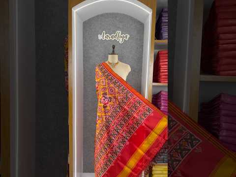 Patola Dupatta - Rajwadi Floral Soft Silk Patola Printed Dupatta