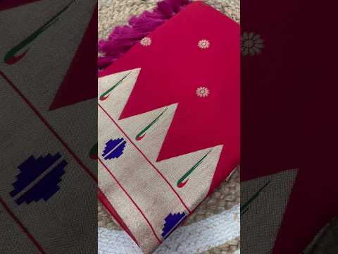 Soft Paithani Silk Peacock Pallu Saree