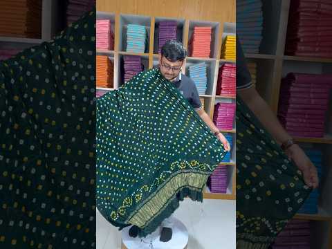 Pure Bandhani Gaji SIlk Dupatta