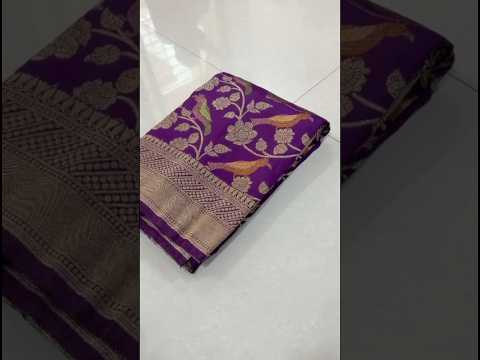 Banarasi Khadi Georgette Trending Saree