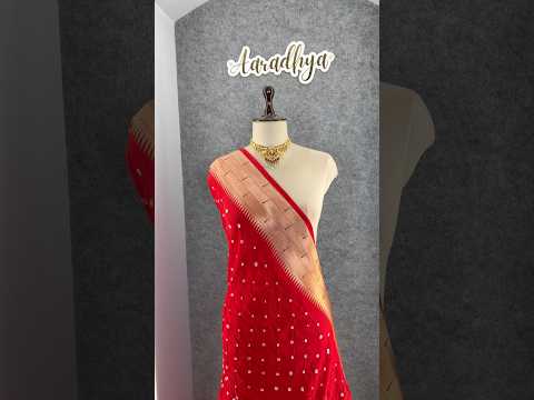 Royal Paithani Bandhani Fusion Weave Saree