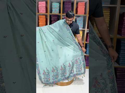 Soft Jamdani Muga Cotton Saree