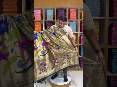 Pure Paithani Pallu All-over Zari Weaving Dupatta
