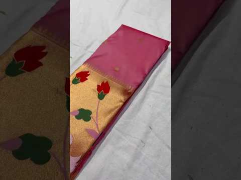 Half-Half Unique Paithani Silk Saree