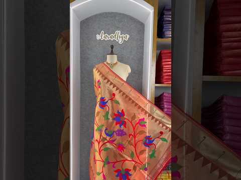 Paithani Soft Silk Lotus Jaal Dupatta