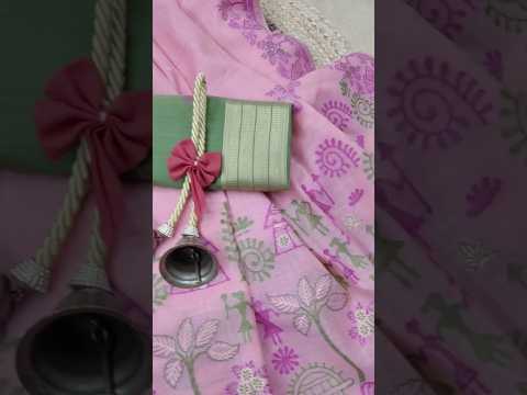 Soft Chanderi Cotton Warli-Inspired Weaving Saree