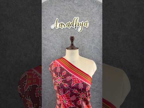 Designer Printed Patola Sarees