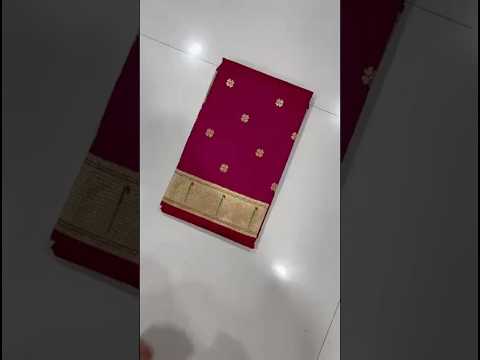 Pure Kanchivaram Paithani Silk Saree | Wedding Saree