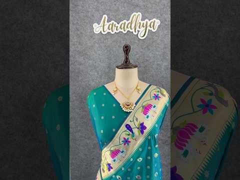 Pure Paithani Silk Sarees – Maharashtrian Elegance