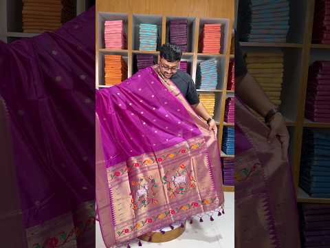 Pichwai Paithani Silk Saree – Royal Heritage Collection