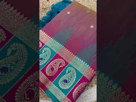 Soft Banarasi Silk Zari Weaving Saree