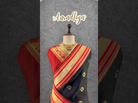 Traditional Paithani Kadiyal Border Saree