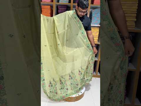 Soft Jamdani Muga Cotton Saree