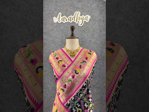 Traditional Kanchivaram Patola Paithani Silk Saree