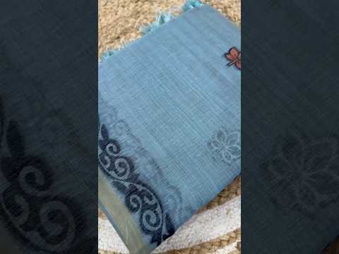 Soft Pure Muga Cotton Rich Pallu Saree