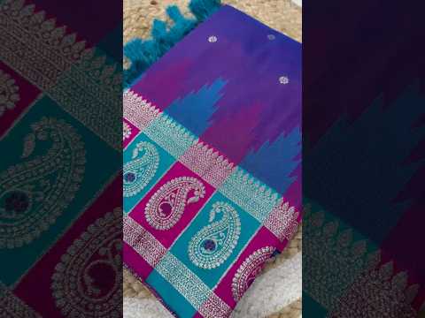 Soft Banarasi Silk Zari Weaving Saree