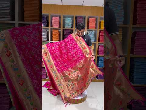 Royal Kanchivaram Patola Paithani Silk Saree