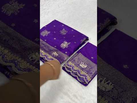 Pure Khadi Dolla Cotton Designer Bridal Saree with Sabyasachi Scallop Border