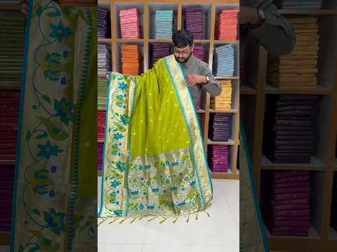 Authentic Paithani Sarees – Marathi Parampara