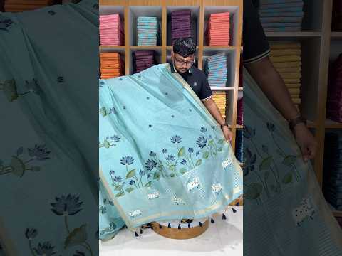 Premium Soft Muga Cotton Pichwai Saree