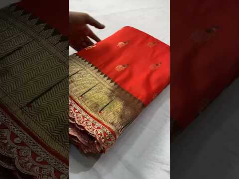 Paithani Soft Silk Scallop Border Lace Saree