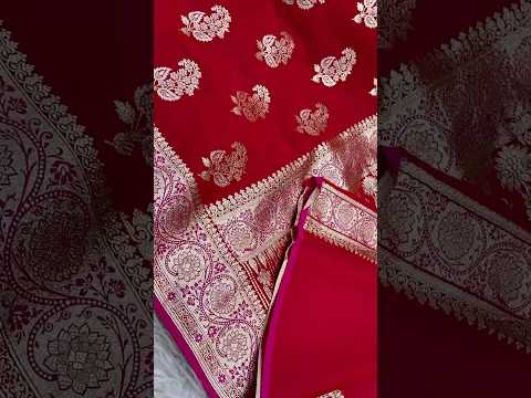 Premium Banarasi Mushro Satin Silk Saree