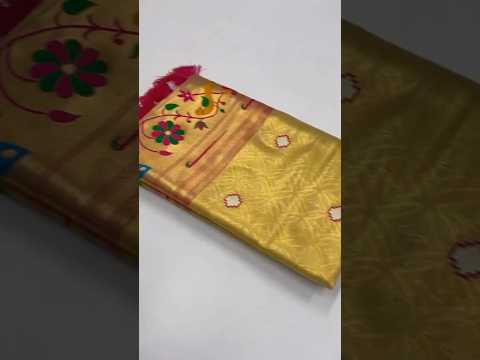 Tissue Silk Peacock Paithani Saree