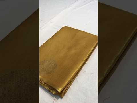 Designer Tissue Silk Jacquard Saree