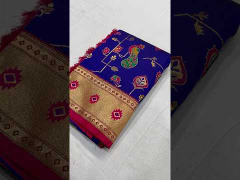 Peacock Jaal Soft Silk Paithani
