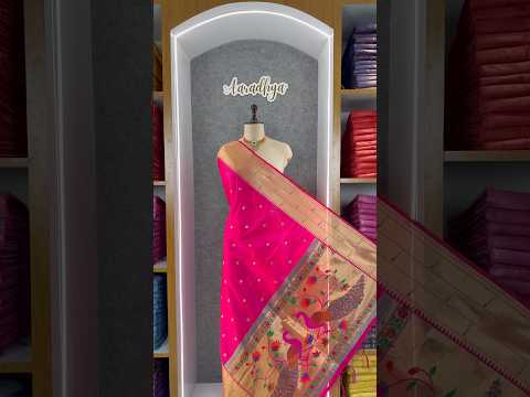 Soft Silk Paithani Dupatta for Wedding & Festive Wear