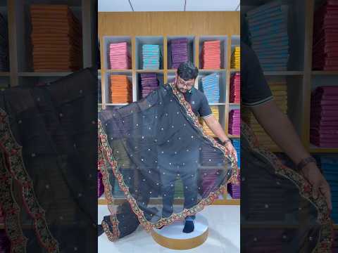 Heavy Rangoli Silk (soft) Material  Embroidery Work Saree