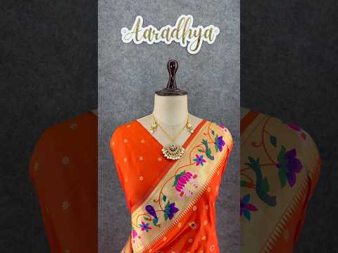 Pure Paithani Silk Sarees – Maharashtrian Elegance