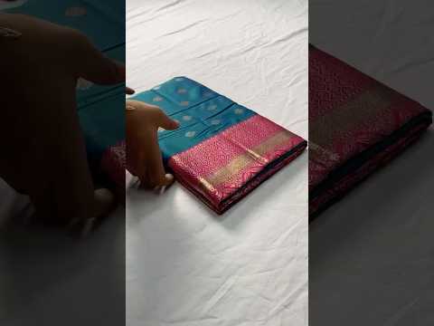 Semi Kanchipuram Temple Weaving Border Saree