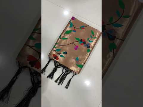 Pure Soft Kanchivaram Brocket Paithani Silk Saree