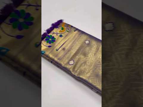 Tissue Silk Peacock Paithani Saree