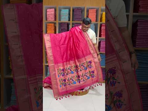 Soft Khadi Raw Silk Rich Paithani Saree