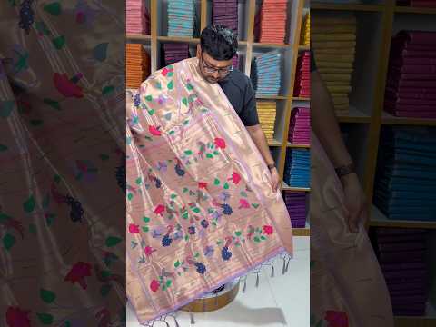 Pure Silk Kanchipuram Full Weaving Wedding Special Paithani Saree