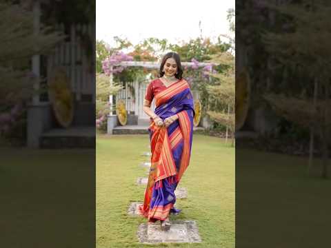 Soft Ilkal Paithani Silk Saree