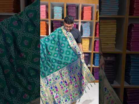 Bandhani Patola Silk Paithani Saree