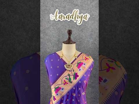 Pure Paithani Silk Sarees – Maharashtrian Elegance