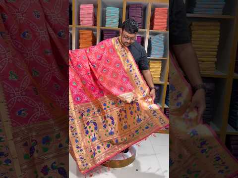 Bandhani Patola Silk Paithani Saree